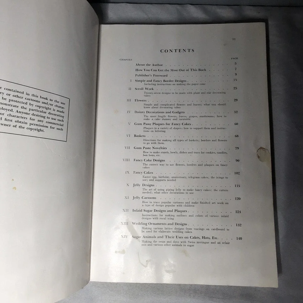Artistic Cake Decorating From A to Z by John J. Zenker 1951 First Edition
